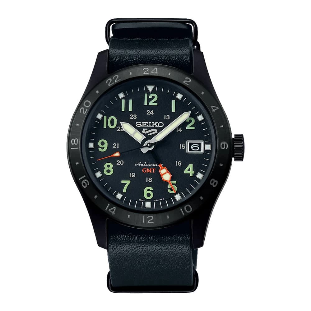 Seiko 5 Sports Field Black GMT