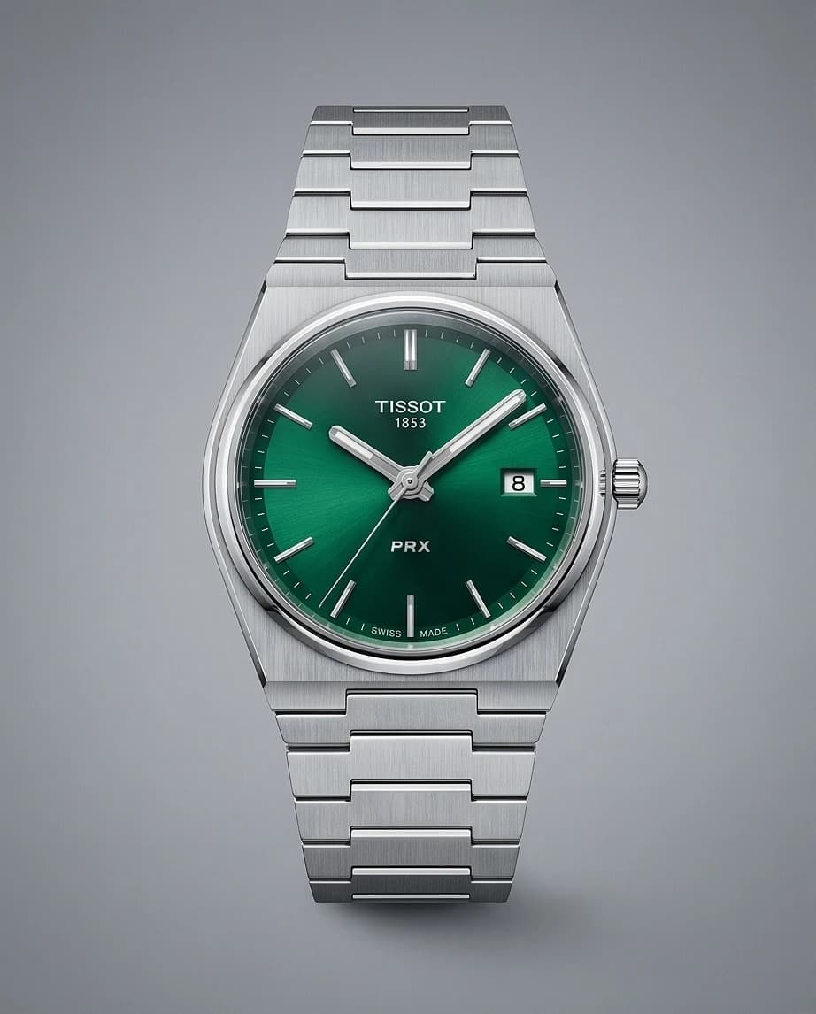 Tissot PRX Quartz 40mm Verde