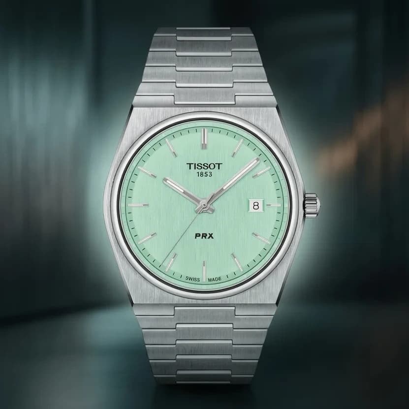 Tissot PRX Quartz 40 mm Tiffany Dial