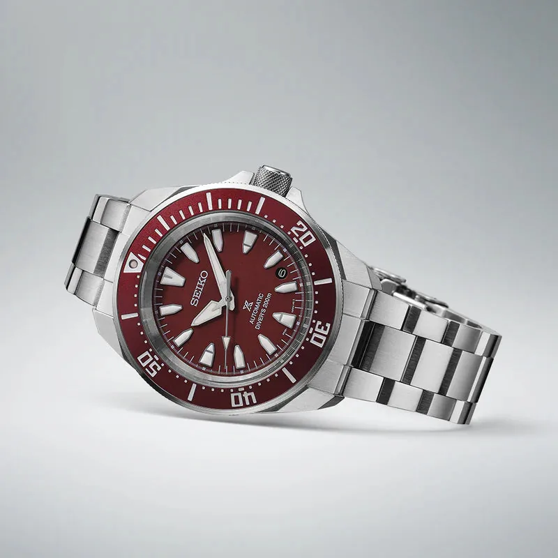 Seiko Samurai Rojo Burgundy — vista 2
