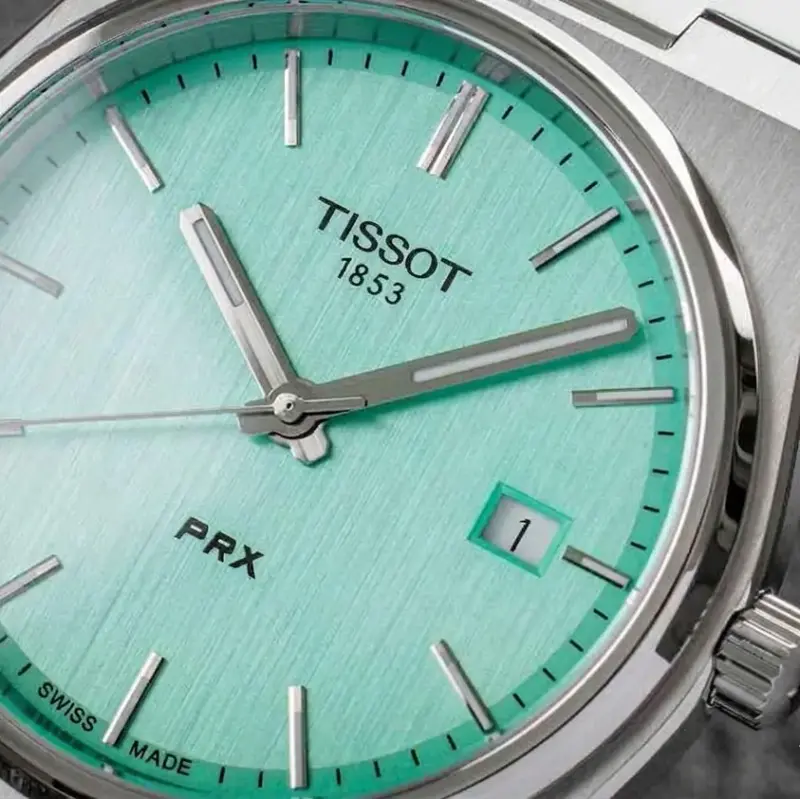 Tissot PRX Quartz 40 mm Tiffany Dial — vista 2